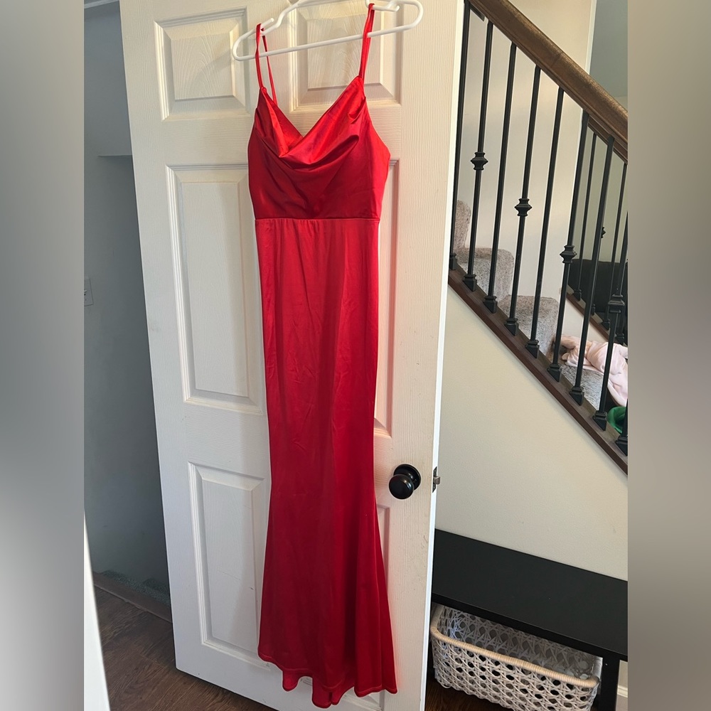Red Formal Dress-  Hello Molly